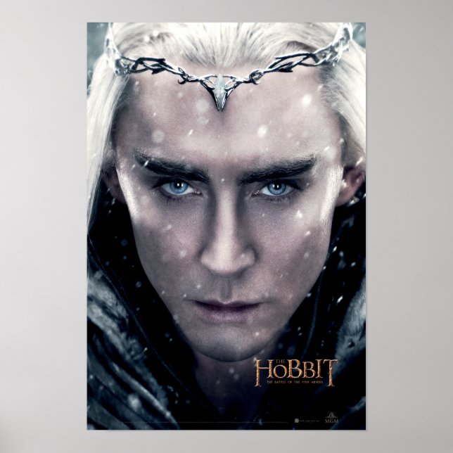 Poster Thranduil gros plan (Devant)