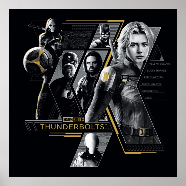 Poster Thunderbolts* | Group Graphic (Devant)