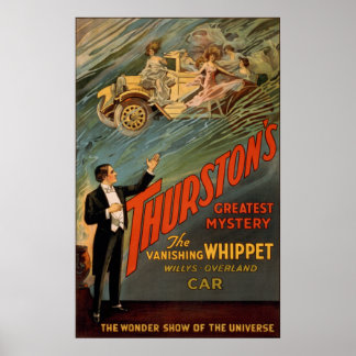 Poster Thurston - Le Whippet en voie de disparition