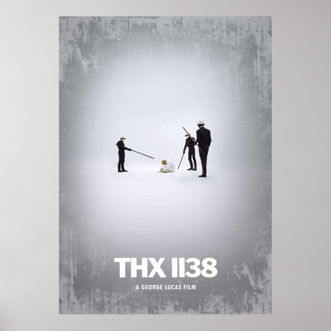 POSTER THX 1138 (Devant)