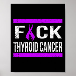 Poster Thyroid Cancer Sensibilisation T Chemise