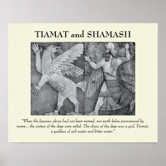 Poster Tiamat et Shamash