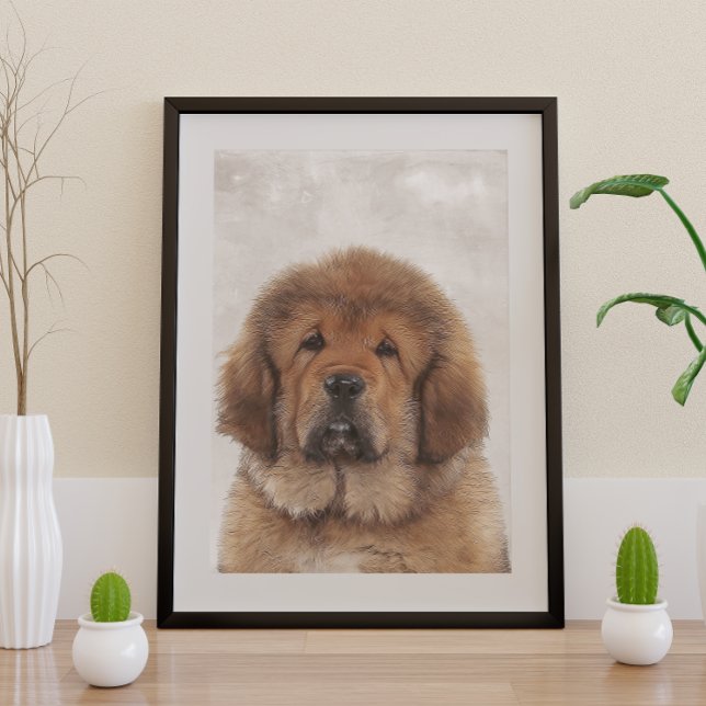 Poster tibétain Mastiff (Créateur téléchargé)