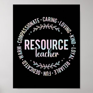 Poster Tie Dye Ressource Professeur Appréciation Pour Fem