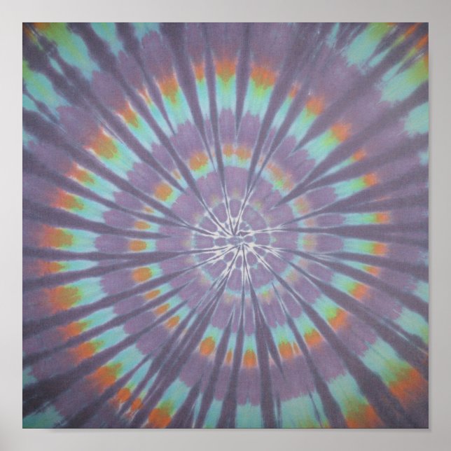 Poster Tie Tee Dye (Devant)