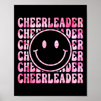 Poster Tiedye mignon pour l'équipe de pom-pom girls Bf
