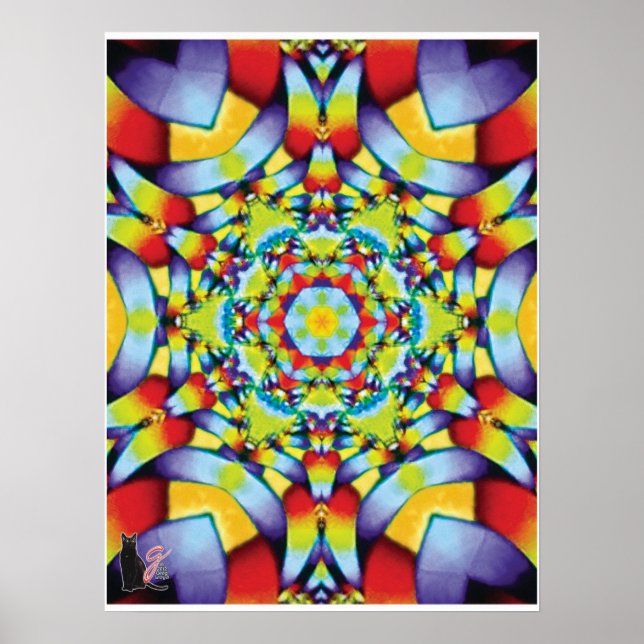 Poster Tiers Kaléidoscope (Devant)