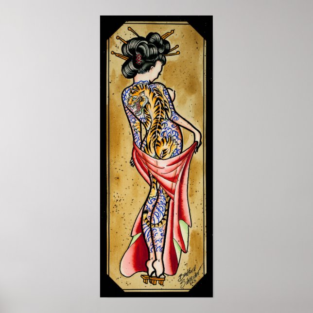 Poster Tiger Geisha (Devant)