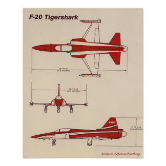 Poster tigershark f20