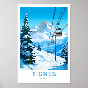 Poster Tignes France