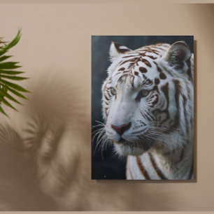 Poster Tigre blanc