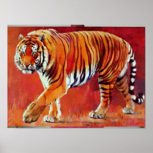 Poster Tigre de Bengale