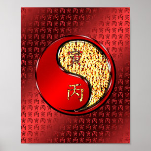 Poster Tigre de Feu
