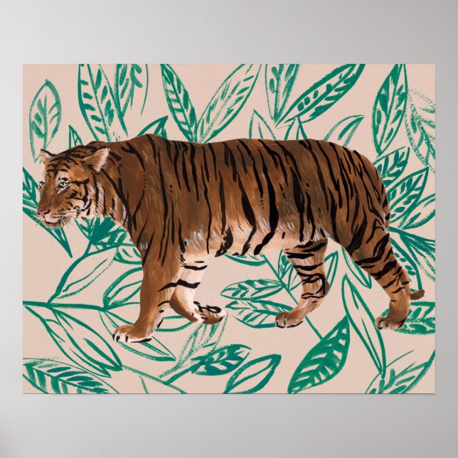 Poster Tigre de Siberie (Devant)