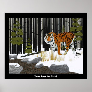 Poster Tigre de Sibérie