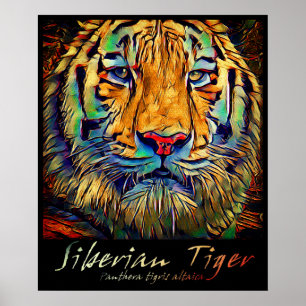 Poster Tigre de Sibérie [Affiche d'art]