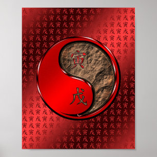 Poster Tigre de Terre