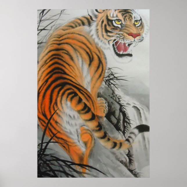 Poster Tigre du Bengale (Devant)
