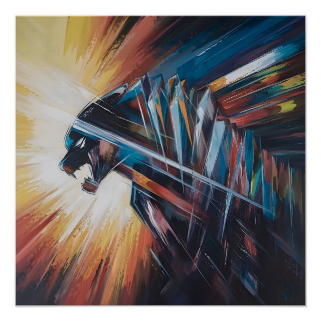 Poster Tigre Flash (Devant)