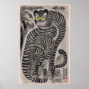 Poster Tigre Talismanique