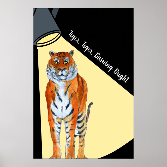Poster Tigre, Tigre, Brûler (Devant)