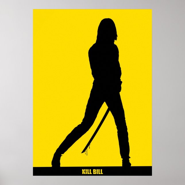 Poster TILL BILL Silhouette minimale (Devant)