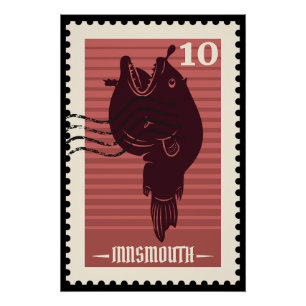 Poster Timbre de poste d'Innsmouth