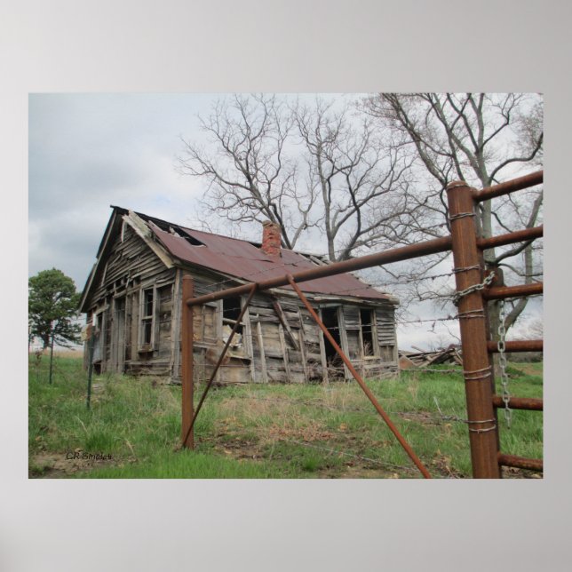 Poster "TIME WORN" by Cr Sinclair (Devant)
