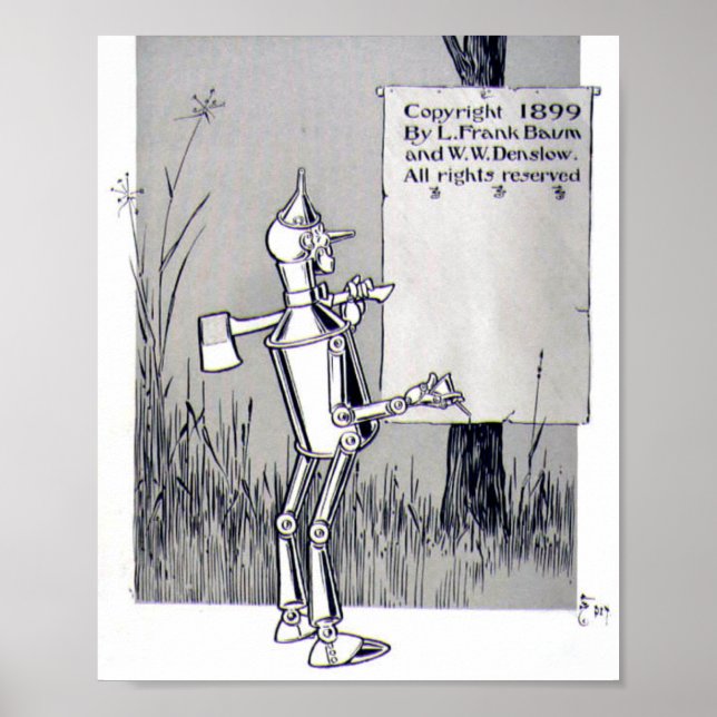 Poster Tin Man (Devant)