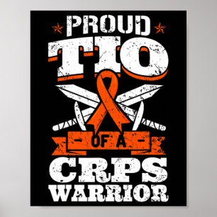 Poster Tio Fière D'Un Guerrier De Crps Rsd Sensibilisatio