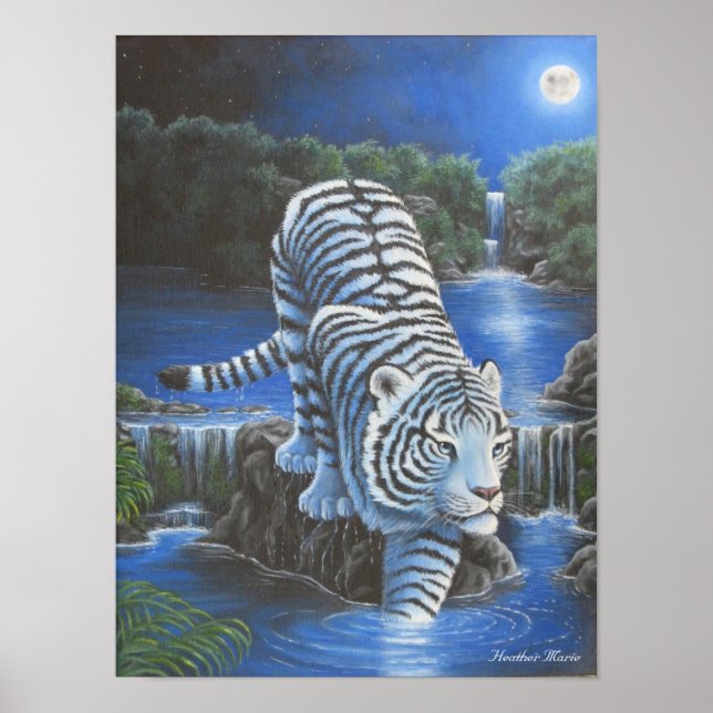 Poster Tirer blanc (Devant)