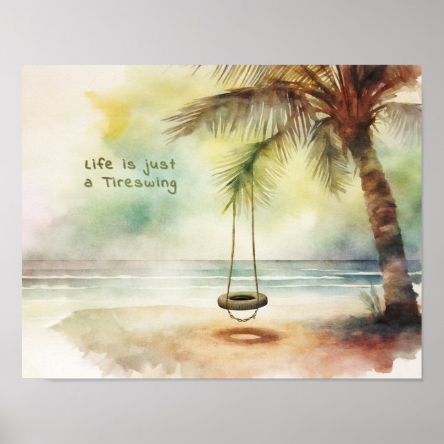 Poster Tireswing - (Devant)