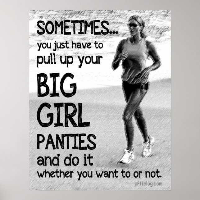 Poster Tirez vos culottes de filles (Devant)