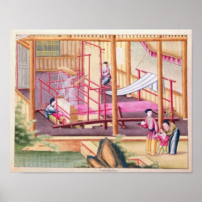 Poster Tissage (Devant)