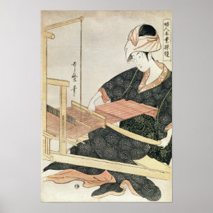 Poster Tissage de femme