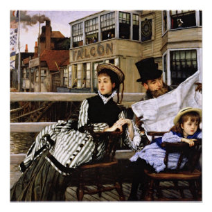 Poster Tissot - En attendant la fée,