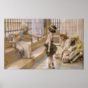Poster Tissot - Joseph vendu en Égypte