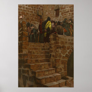 Poster Tissot - Le mauvais conseil de Caïphe