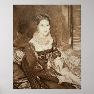 Poster Tissot - Mme Senonnes