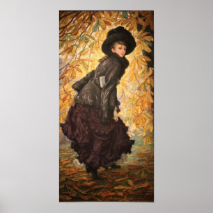 Poster Tissot - Octobre