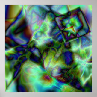 Poster Tissu inondé