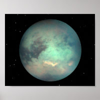 Titan de la lune de Saturne
