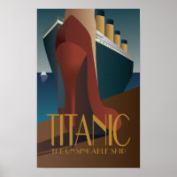 Poster - Titanic L'Unsinkable Ship