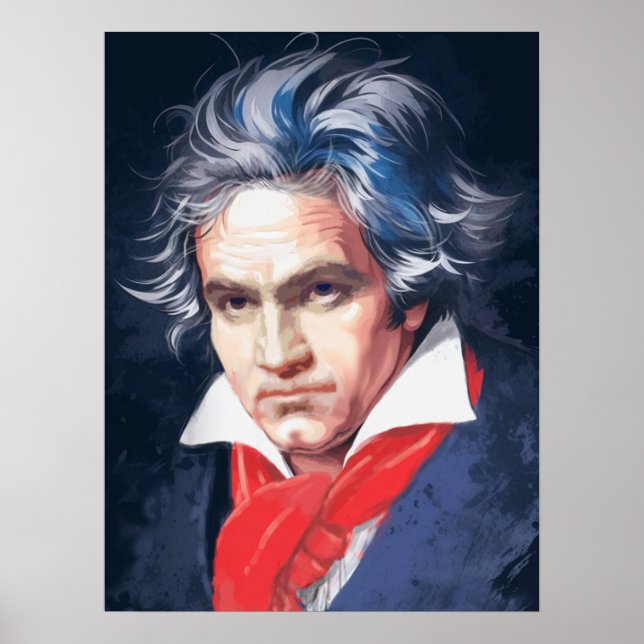 Poster Titans de Musique : Beethoven (Devant)