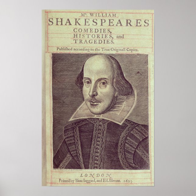 Poster Titre de "Mr. William Shakespeares (Devant)