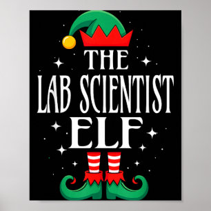 Poster Titre de poste d'elfe scientifique de laboratoire 