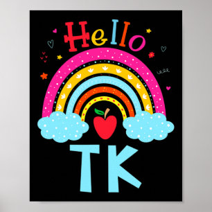 Poster Tk Enseignant De La maternelle Transitoire Retour 