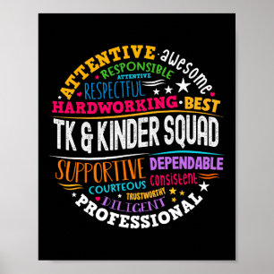 Poster Tk Et Kinder Squad Transitoire Enseignement De Mat