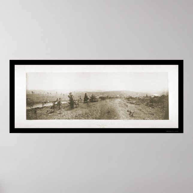 Poster TN Photo 1864 de Knoxville (Devant)