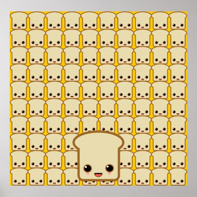 Poster toasts king toast (Devant)